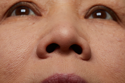 Face Mouth Nose Skin Woman Asian Slim Wrinkles Studio photo references